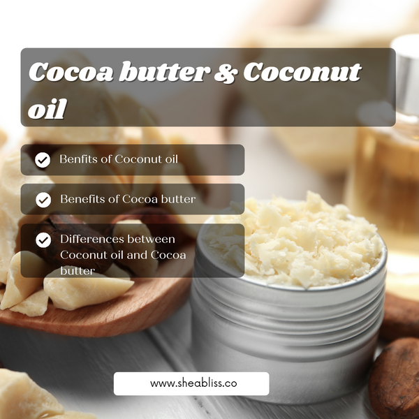 Cocoa butter Or Coconut oil