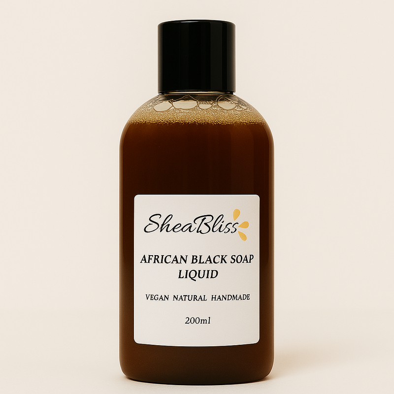 Organic Liquid African Black Soap