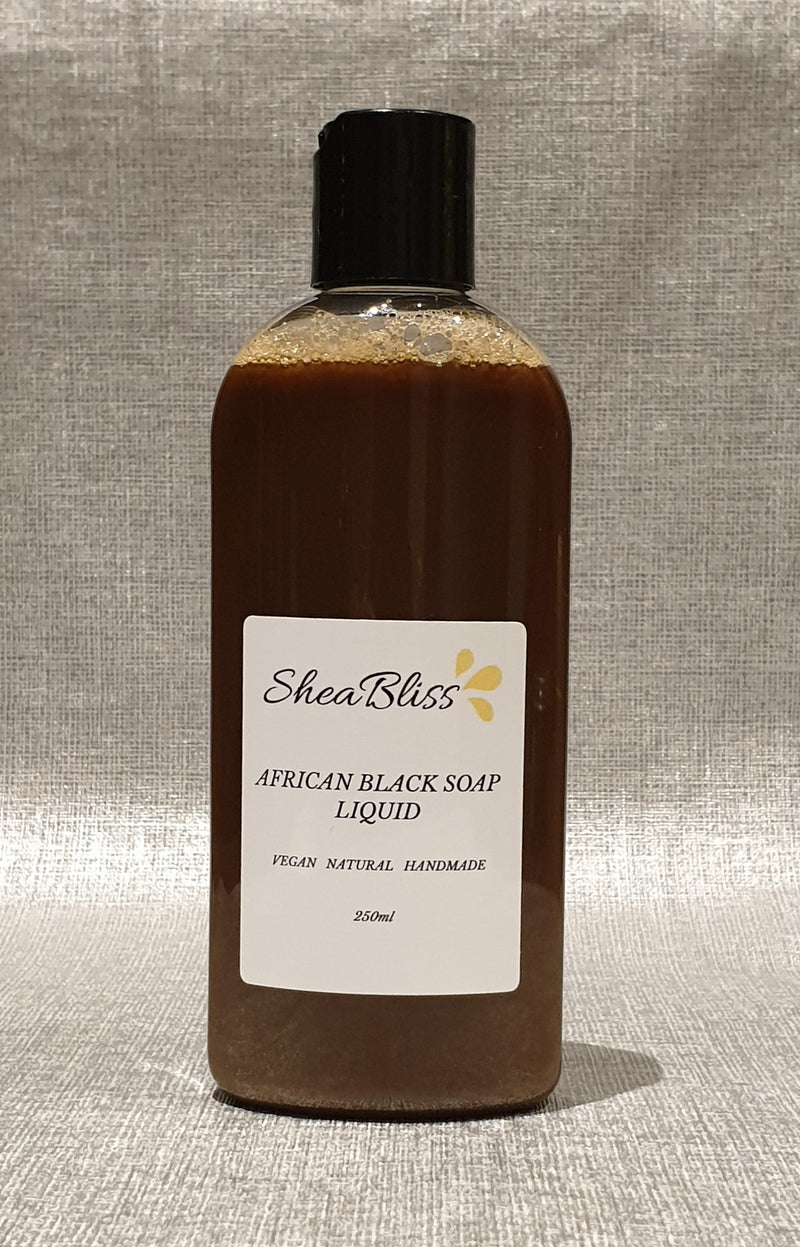 Organic Liquid African Black Soap