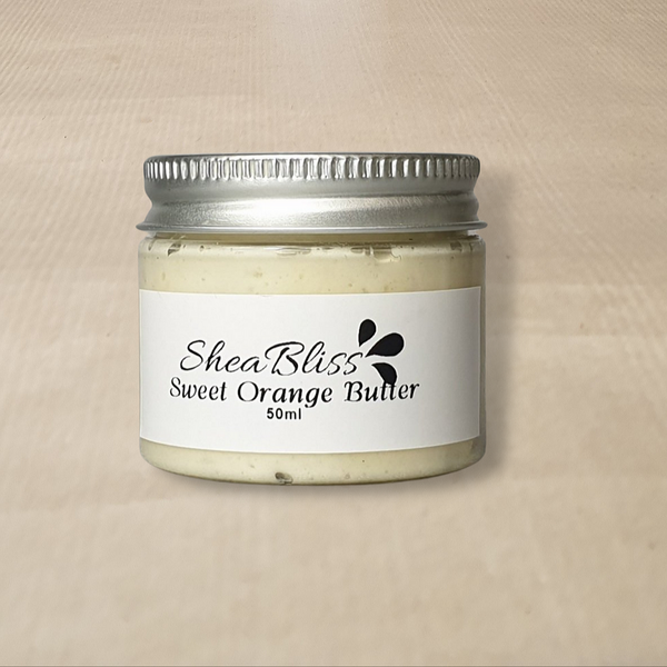 Travel Size Sweet Orange Whipped Shea Butter